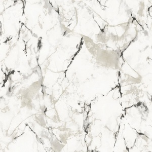 Natural Marble-like Wallpaper in Beige