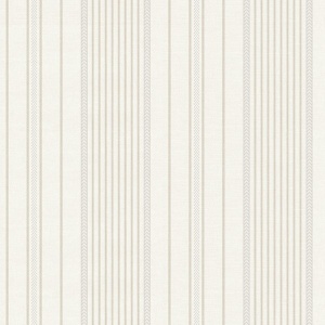 Navarres Stripe Blue Faux Linen Wallpaper