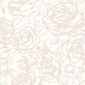 Nelda Light Blue Rose Wallpaper