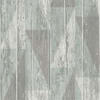 Nilsson Sage Geometric Wood Wallpaper