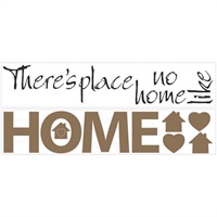 No Place Like Home Peel & Stick Wall Decals