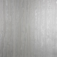 Nova Silver Faux Wood Wallpaper