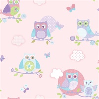 Nursery Owl Wallpaper