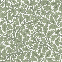 Oak Tree Green Leaf Wallpaper