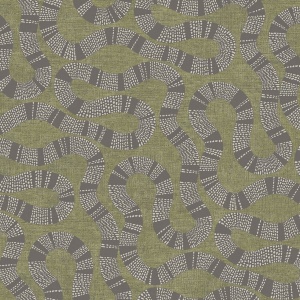 Ophidia Brown Wallpaper