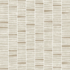 Organic Stripe Monochrome Peel & Stick Wallpaper
