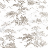 Oriental Toile P & S Wallpaper