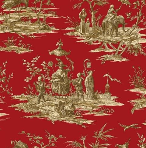 Oriental Toile Sidewall