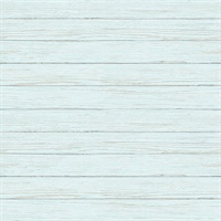 Ozma Aqua Wood Plank Wallpaper