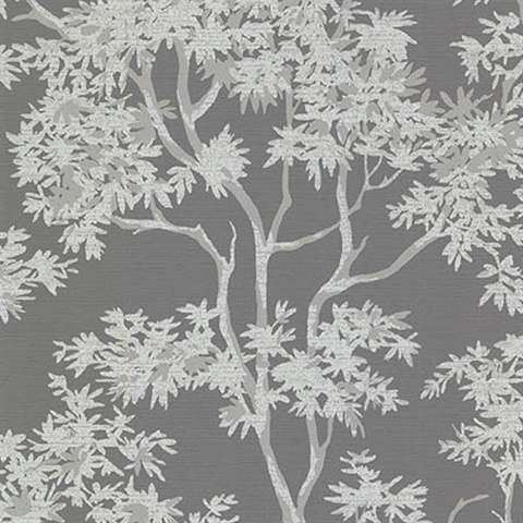 Paix Charcoal Trees Wallpaper