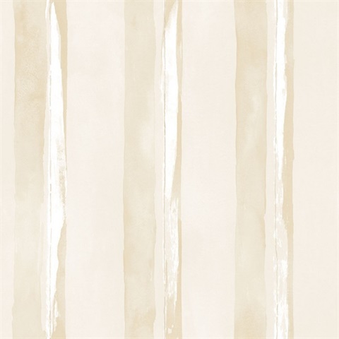 Paneling Striped Wallpaper