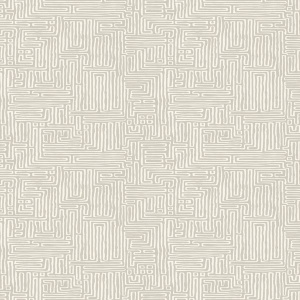 Passages Taupe Wallpaper