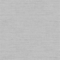 Perdita Light Grey Linen Wallpaper
