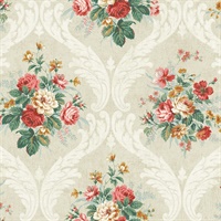 Peyton Floral Wallpaper