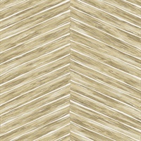 Pina Brown Chevron Weave Wallpaper