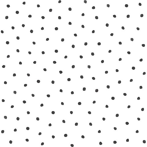 Pixie Black Dots Wallpaper