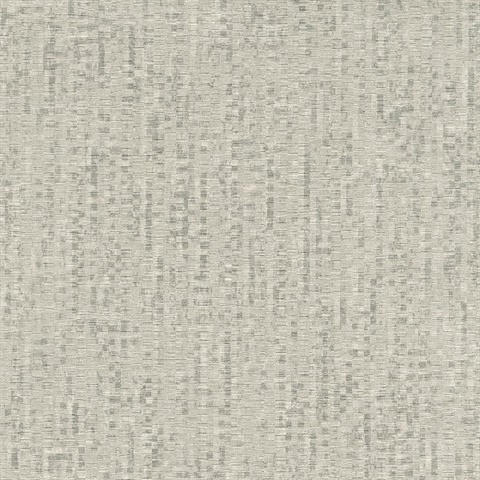Pizazz Taupe Faux Paper Weave Wallpaper