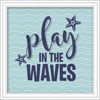 Play In The Waves Shadowbox