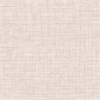 Poise Pink Linen Wallpaper