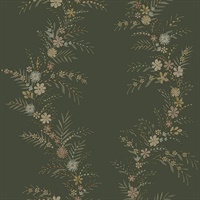 Posy Spruce Peel & Stick Wallpaper