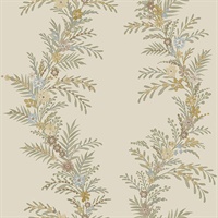 Posy Vanilla Peel & Stick Wallpaper