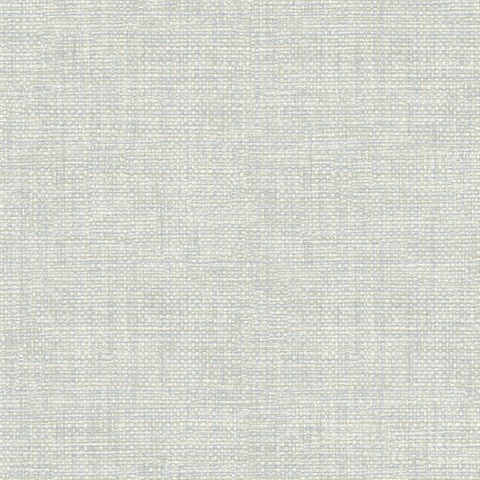 Pratt Light Blue Grass weave Wallpaper