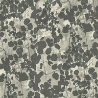 Pressed Leaves Wallpaper