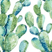Prickly Pear Cactus P & S Wallpaper