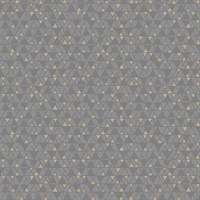 Rabat Taupe Geometric Wallpaper