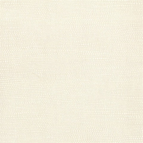 Raised Dots Wallpaper - White