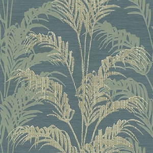Rattan Gold Palm Wallpaper