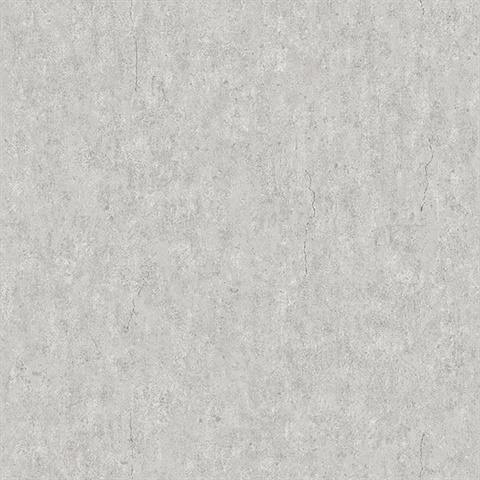 Raw Light Grey Faux Concrete Wallpaper