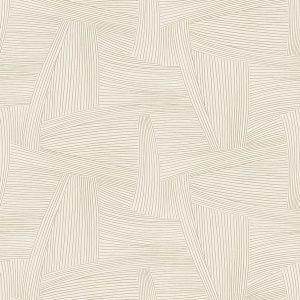 Reid Black Woven Geometric Wallpaper