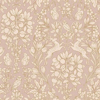Richmond Pink Floral Wallpaper