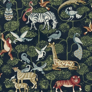 Rigby Multicolor Jungle Animals Wallpaper
