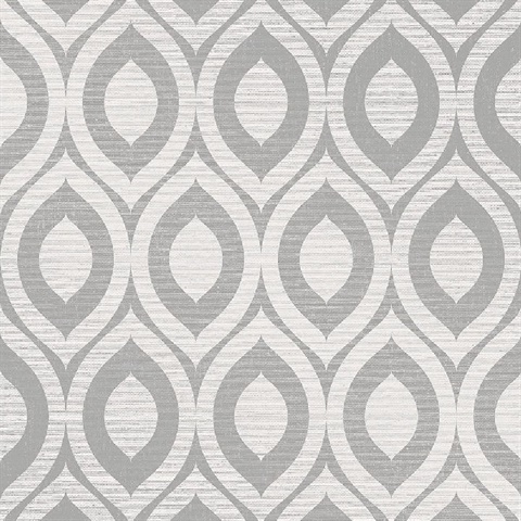 Rimini Grey Geometric Wallpaper