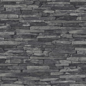 Rocky Retreat Motif Wallpaper
