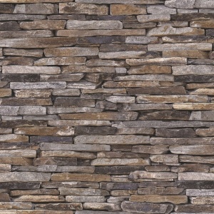 Rocky Retreat Motif Wallpaper