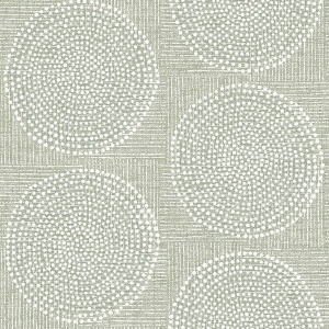 Salma Denim Medallion Wallpaper