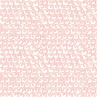 Saltwater Light Pink Wave Wallpaper