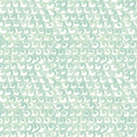 Saltwater Teal Wave Wallpaper