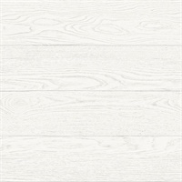 Salvaged White Wood Wallpaper