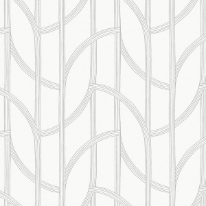 Salvo Gold Curved Contours Wallpaper