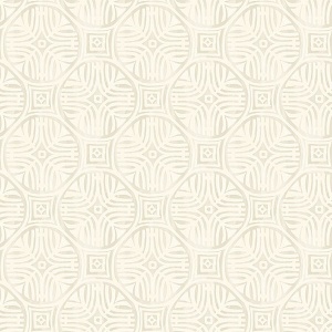 Sandee Navy Medallion Wallpaper