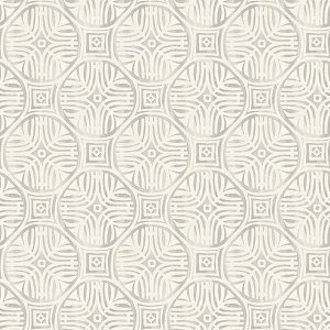 Sandee Navy Medallion Wallpaper