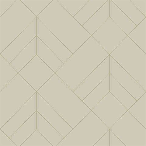 Sander Light Grey Geometric Wallpaper