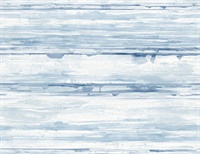Sandhurst Blue Abstract Stripe Wallpaper