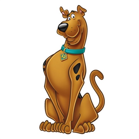 Scooby Doo Peel &amp; Stick Giant Wall Decal
