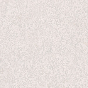 Sculpted Floral Aqua Relief Wallpaper