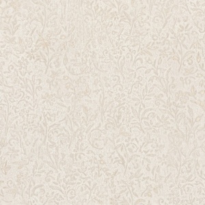 Sculpted Floral Aqua Relief Wallpaper